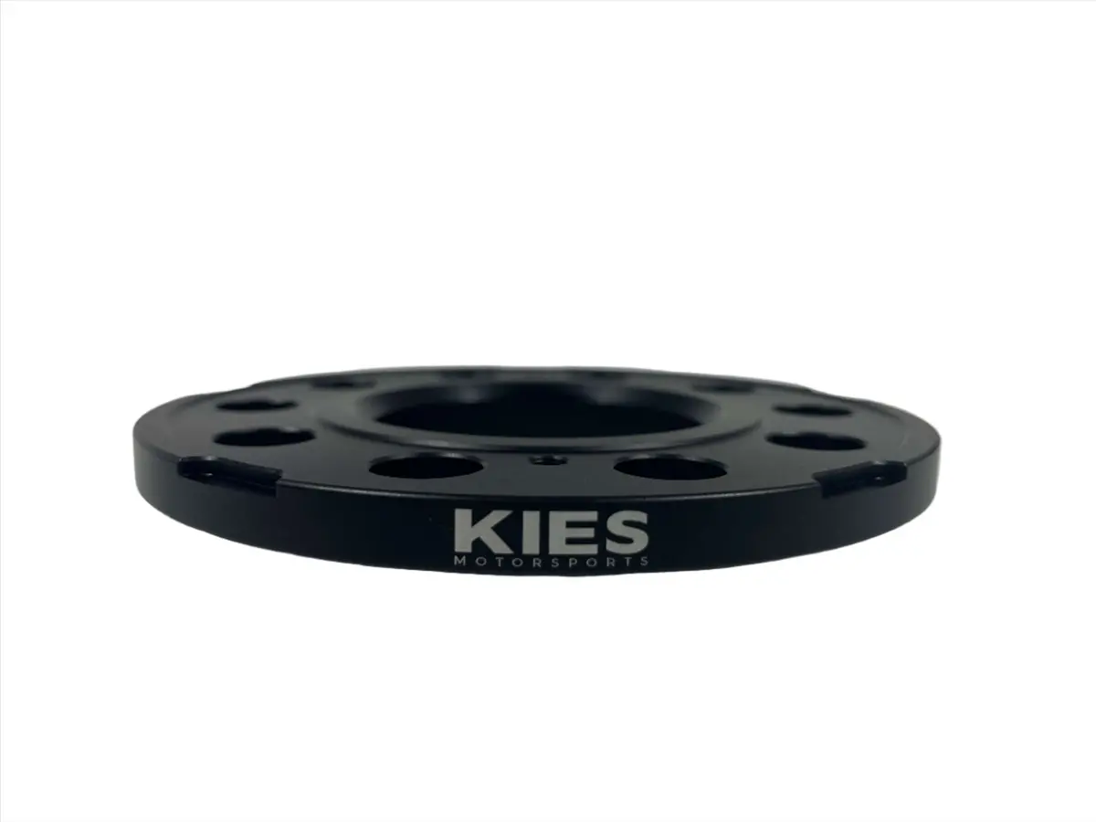 Kies Motorsports Porsche Macan / Cayenne Wheel Spacers 5 X 112 With 66.5Mm Center Bore Black Finish (Set Of 2) 1