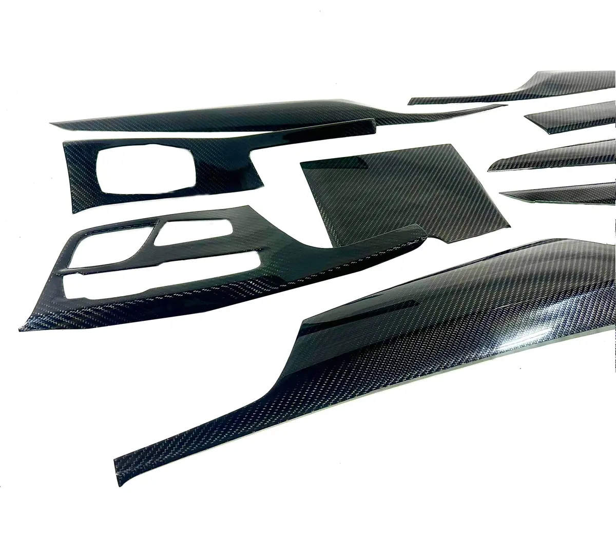 Kies Motorsports G30 Interior Dry Carbon Trim Kit 1