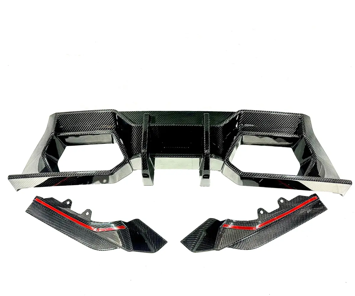 Kies Carbon G87 M2 S-Style Dry Carbon Fiber Rear Diffuser 1