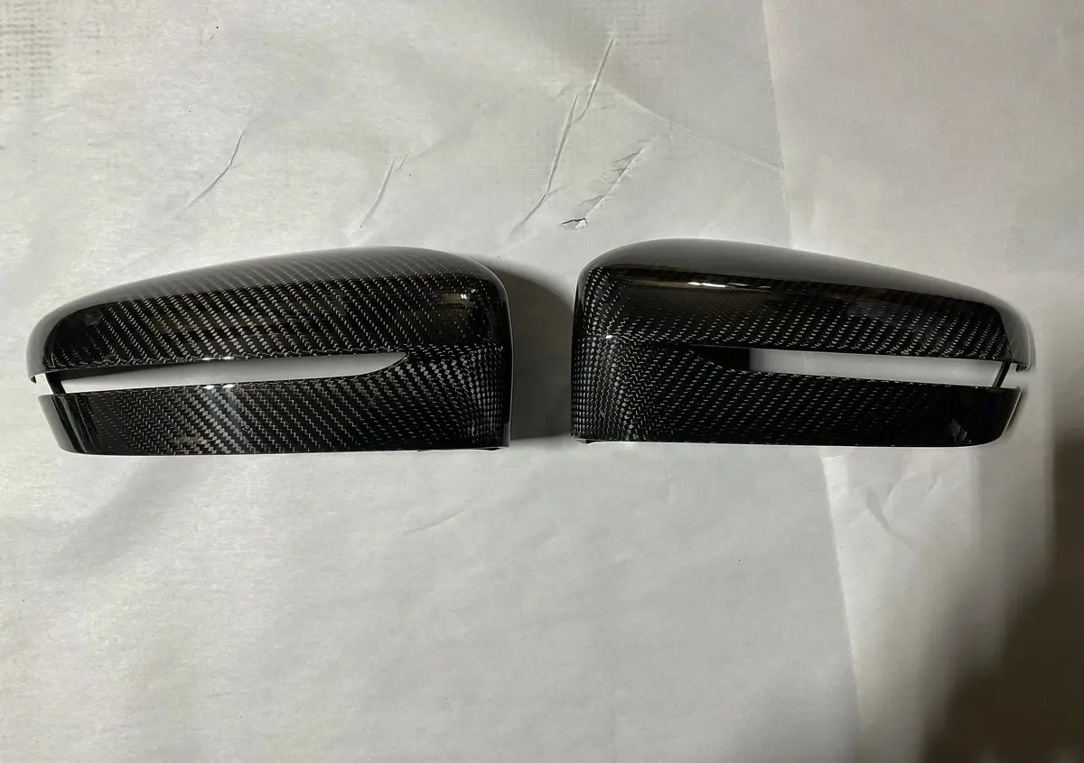 Open Box - 2019+ Bmw 3 Series (G20) Oem Style Dry Carbon Full Replacement Mirror Covers 1