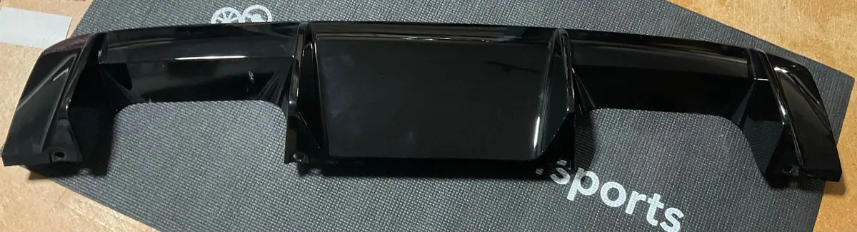Open Box - Bmw G80 M3 Oem Gloss Black Rear Diffuser (Used) 1