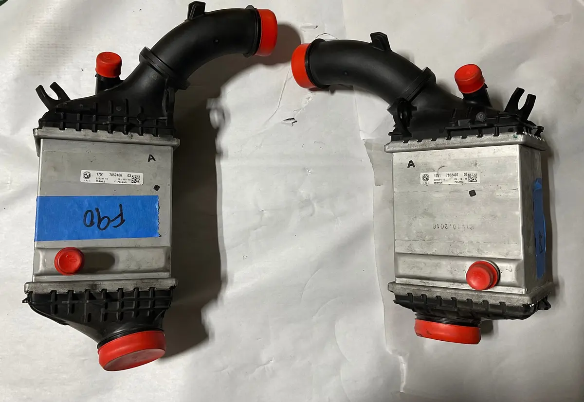 Open Box - Bmw Oem 2018-2020 Bmw M5 F90 Intercoolers (Left/Right) 7852407 7852406 1