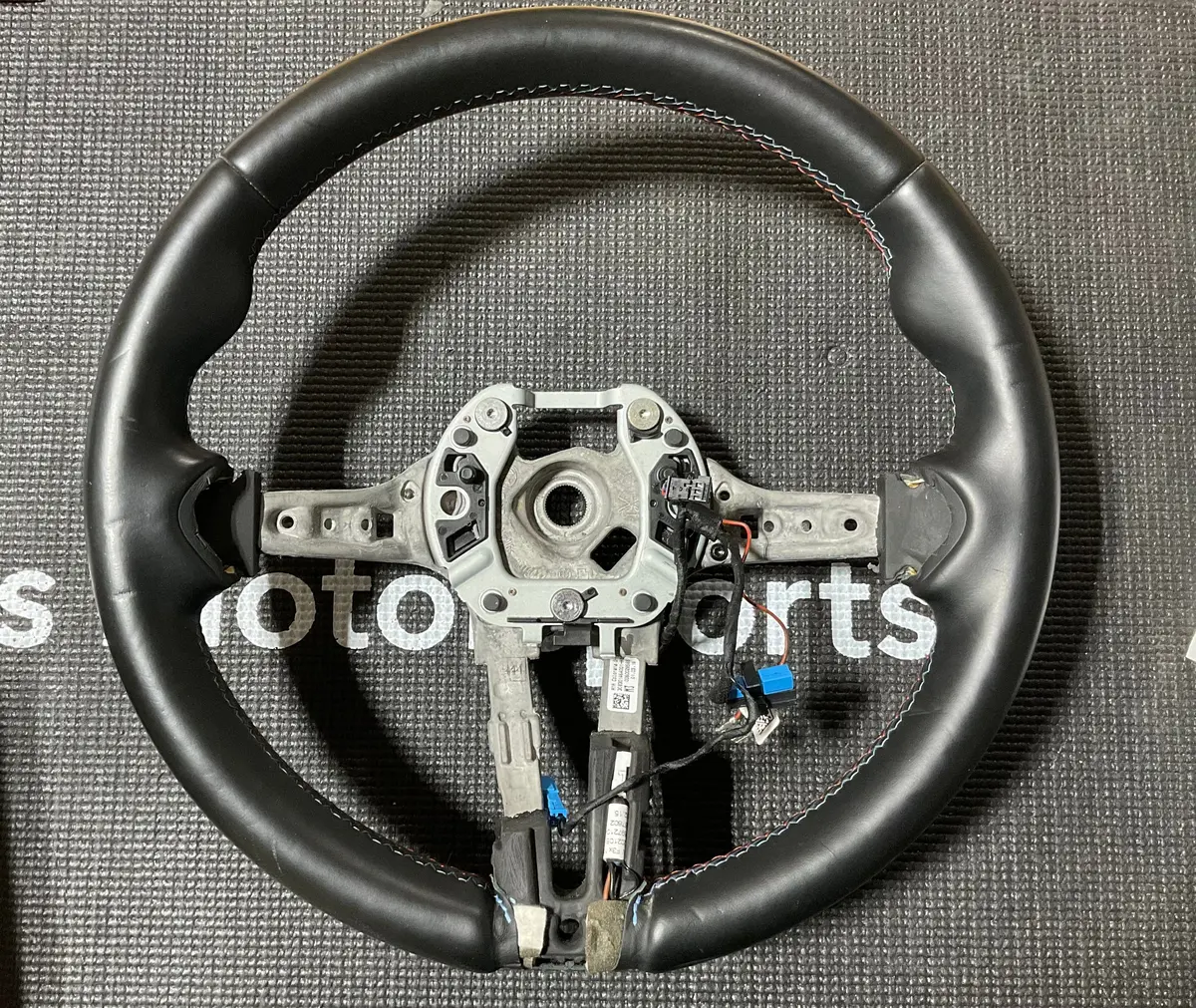 Open Box - M Sport Oem Steering Wheel - Leather/M Stitching - F80, F82, F83, F87 1