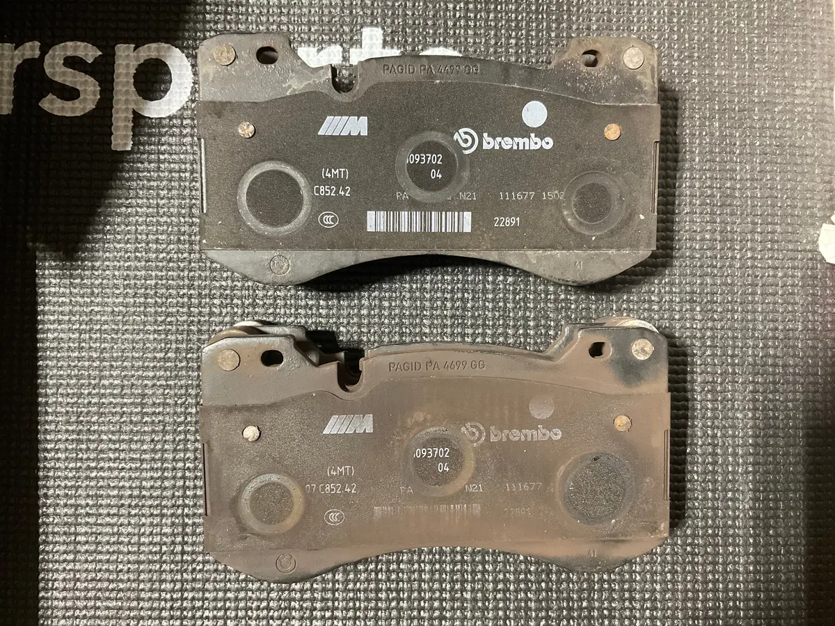 Open Box - Oem Bmw Brembo Brake Pads Front & Rear Set For G80/G82/G87 (Used) 1