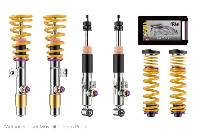 Kw Coilover Kit V4 2021+ Porsche Taycan (Y1a) Sedan 2Wd (Without Air Suspension) 1