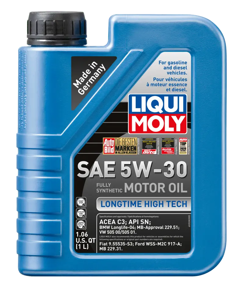 Liqui Moly 1L Longtime High Tech Motor Oil Sae 5W30 1