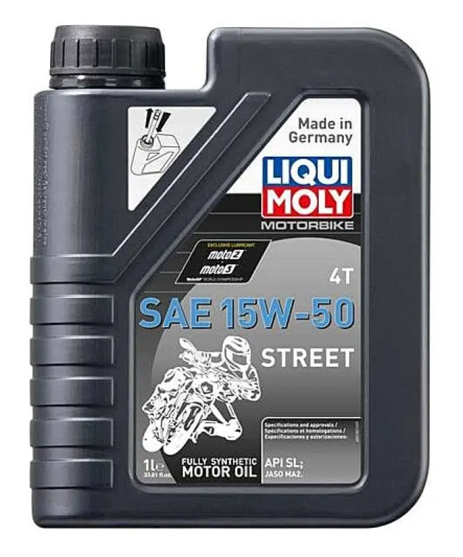 Liqui Moly 1L Motorbike 4T Sae 15W50 Street 1