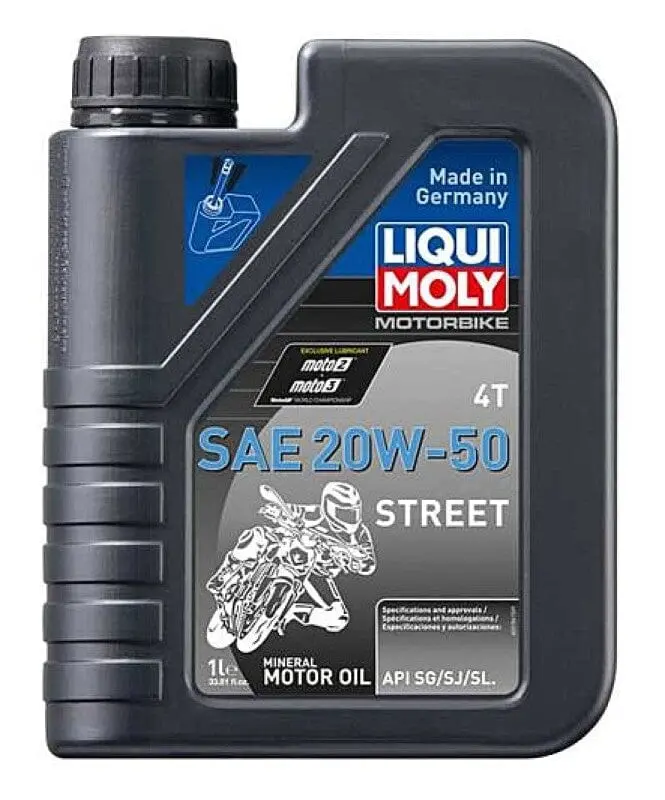 Liqui Moly 1L Motorbike 4T Sae 20W50 Street 1