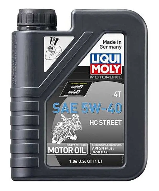 Liqui Moly 1L Motorbike 4T Sae 5W40 Hc Street 1
