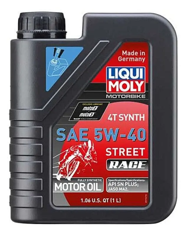 Liqui Moly 1L Motorbike 4T Synth 5W40 Street Race 1