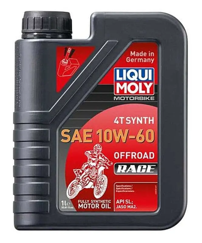 Liqui Moly 1L Motorbike 4T Synth Sae 10W60 Offroad Race 1