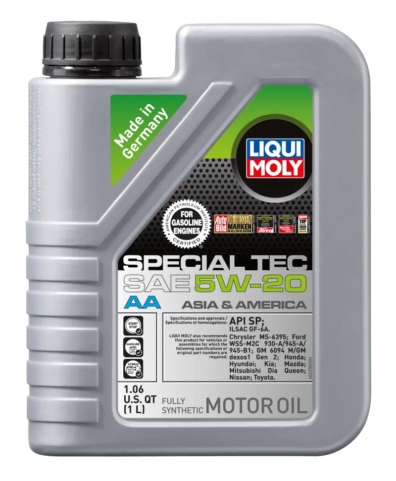 Liqui Moly 1L Special Tec Aa Motor Oil Sae 5W20 1