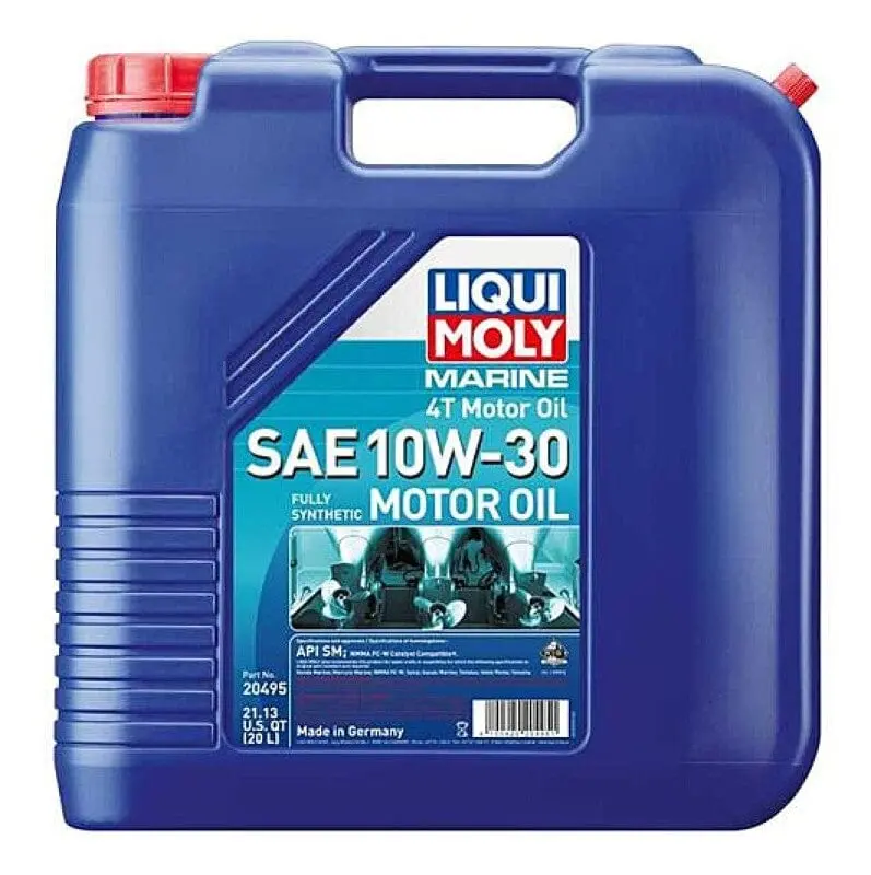 Liqui Moly 20L Marine 4T Motor Oil Sae 10W30 1