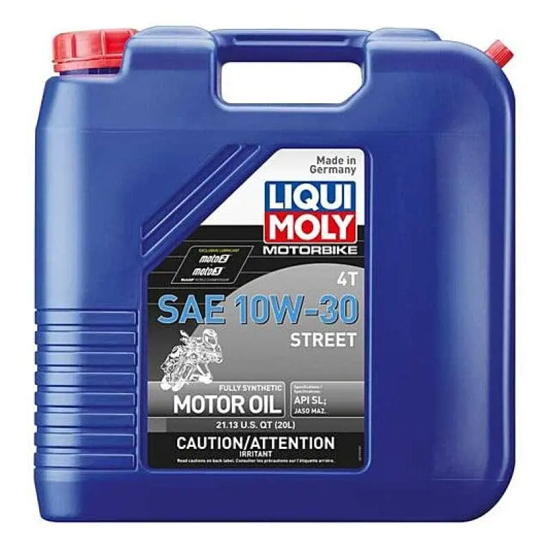 Liqui Moly 20L Motorbike 4T Sae 10W30 Street 1