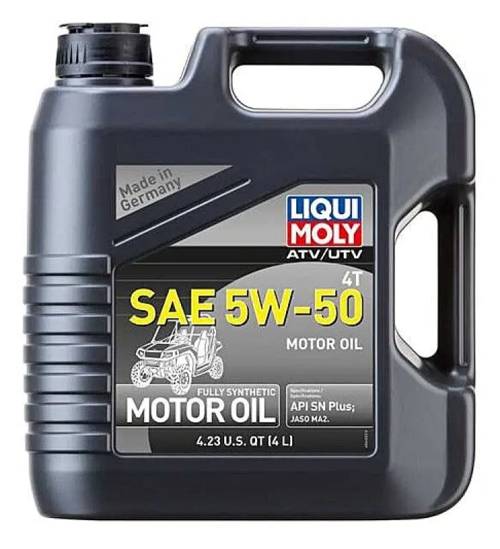 Liqui Moly 4L Atv 4T Motor Oil Sae 5W50 1