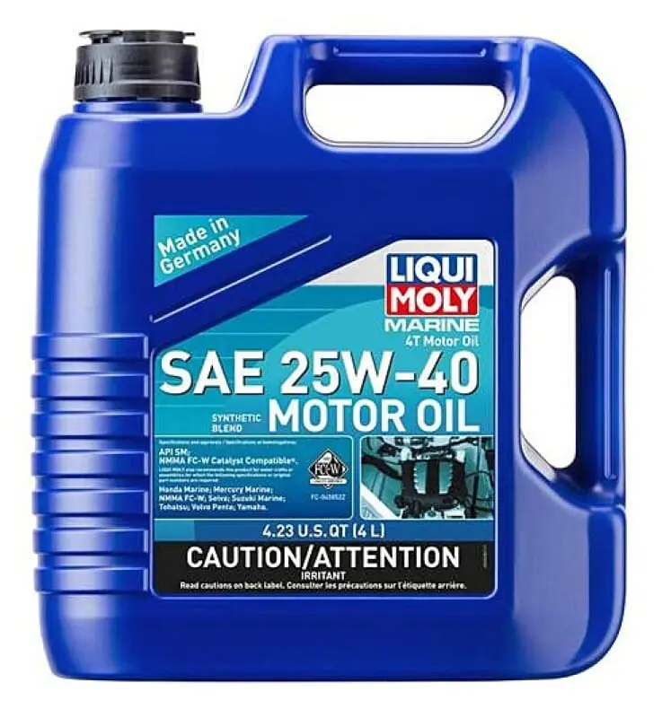 Liqui Moly 4L Marine 4T Motor Oil 25W40 1