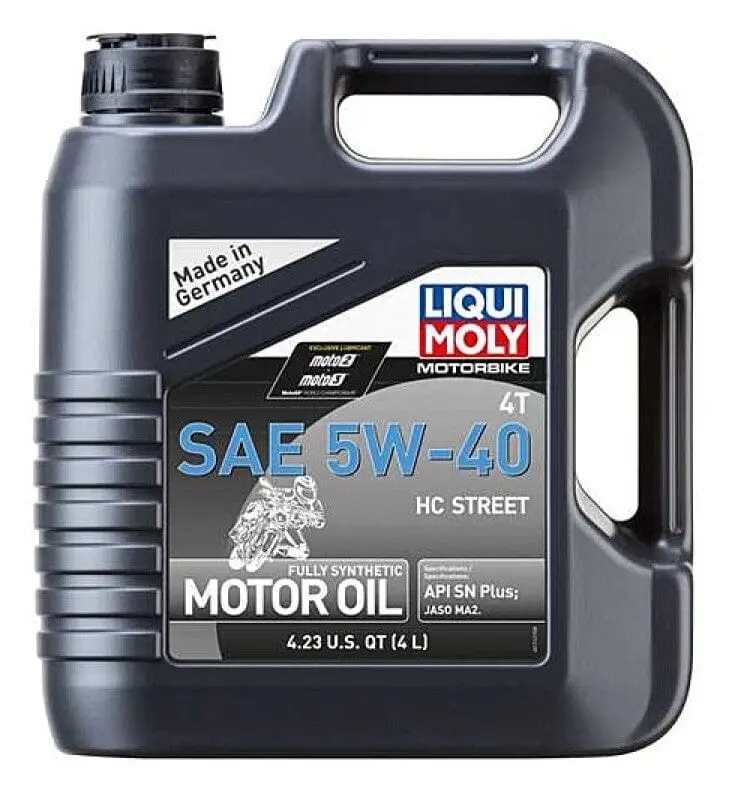 Liqui Moly 4L Motorbike 4T Sae 5W40 Hc Street 1