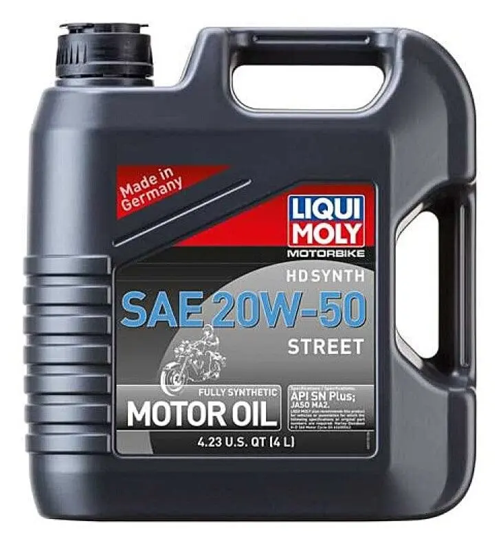 Liqui Moly 4L Motorbike Hd Synth Sae 20W50 Street 1