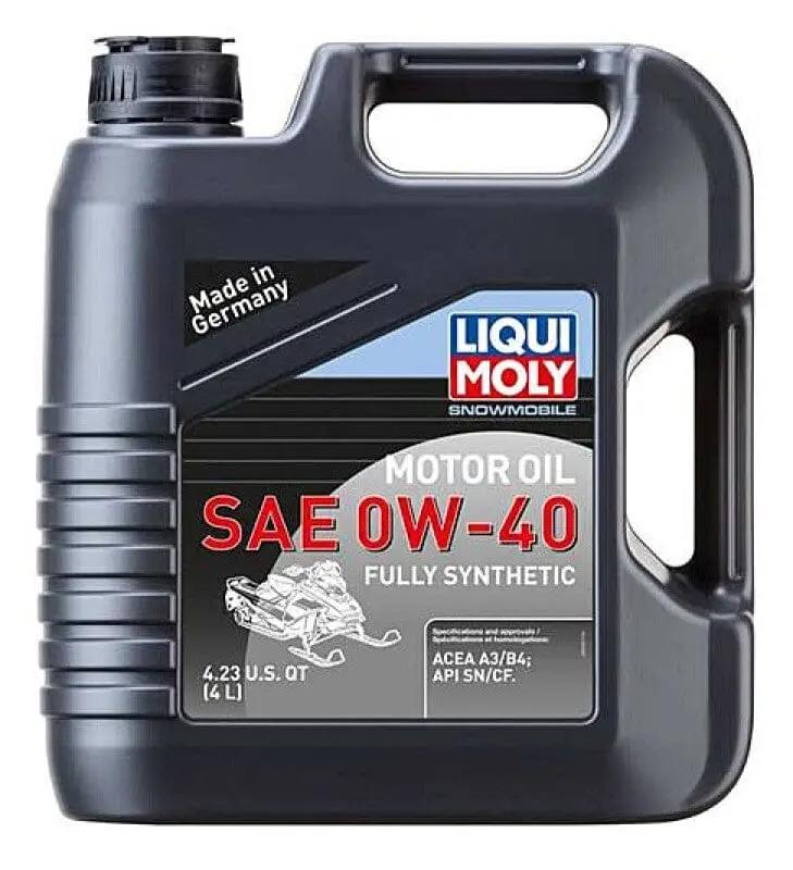 Liqui Moly 4L Snowmobile Motor Oil Sae 0W40 1