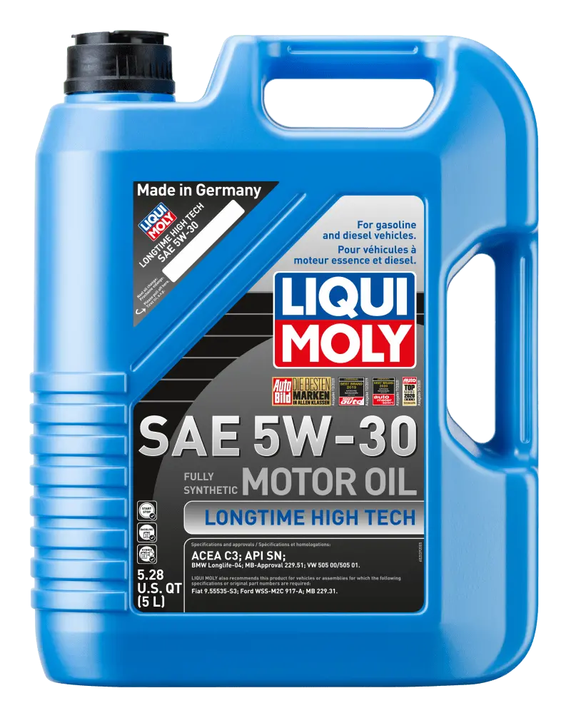 Liqui Moly 5L Longtime High Tech Motor Oil Sae 5W30 1