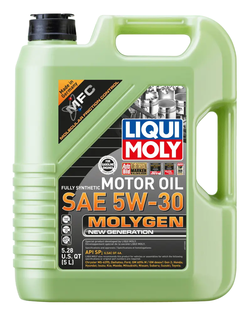Liqui Moly 5L Molygen New Generation Motor Oil Sae 5W30 1