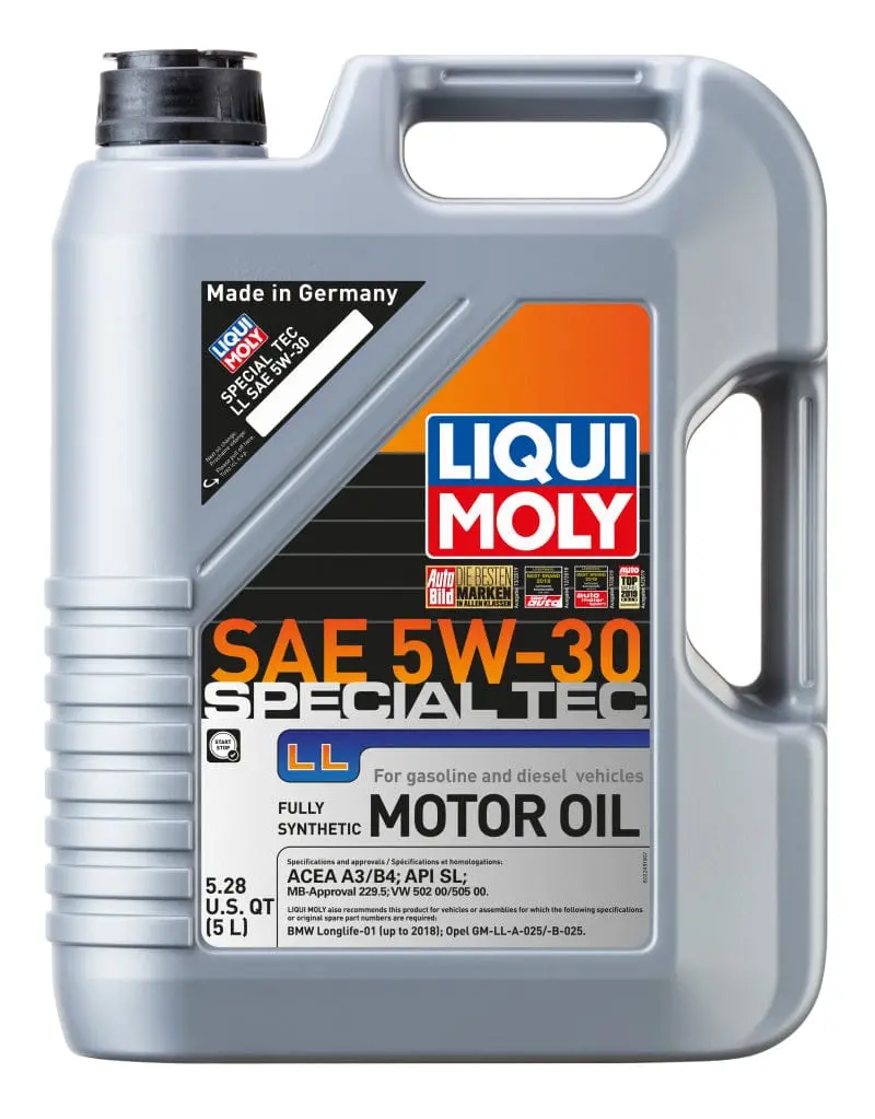Liqui Moly 5L Special Tec Ll Motor Oil Sae 5W30 1