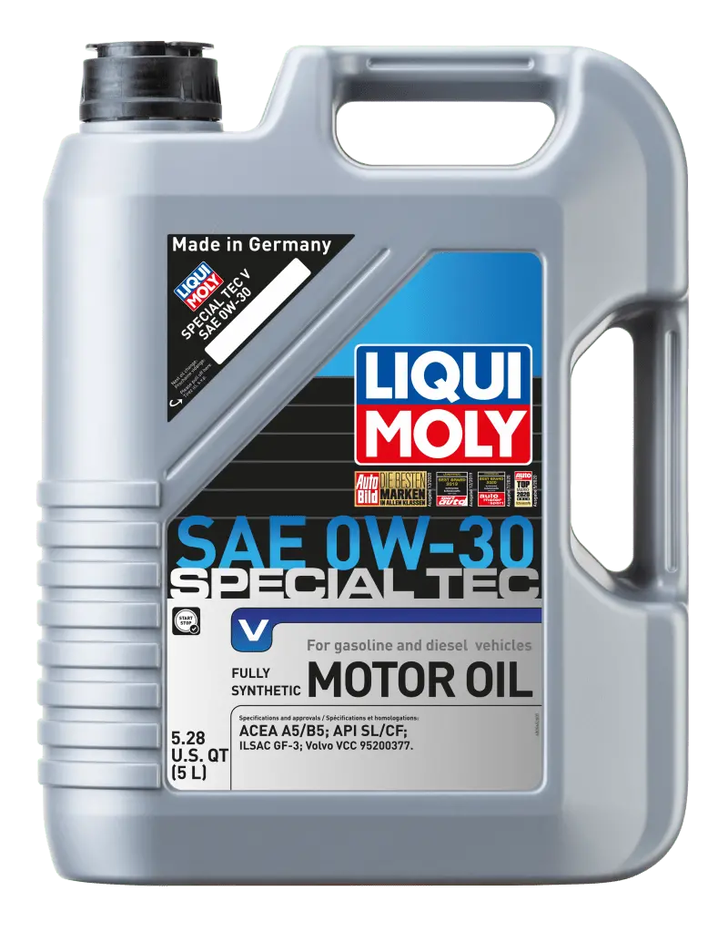Liqui Moly 5L Special Tec V Motor Oil Sae 0W30 1