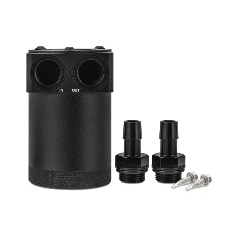 Mishimoto Parallel Port Universal Baffled Oil Catch Can 1