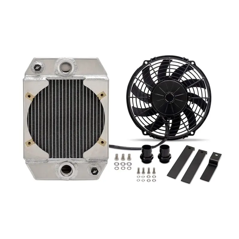 Mishimoto Universal Drag Race Performance Aluminum Radiator - Natural 1