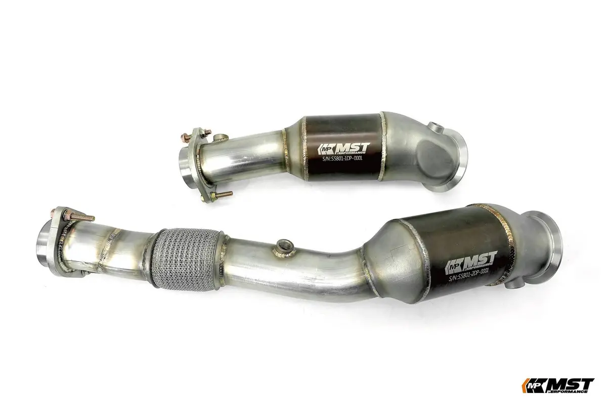 Mst 2021+ G80 M3/G82 M4 Competition S58 Catted Downpipe (Bw-S5801dp) 1