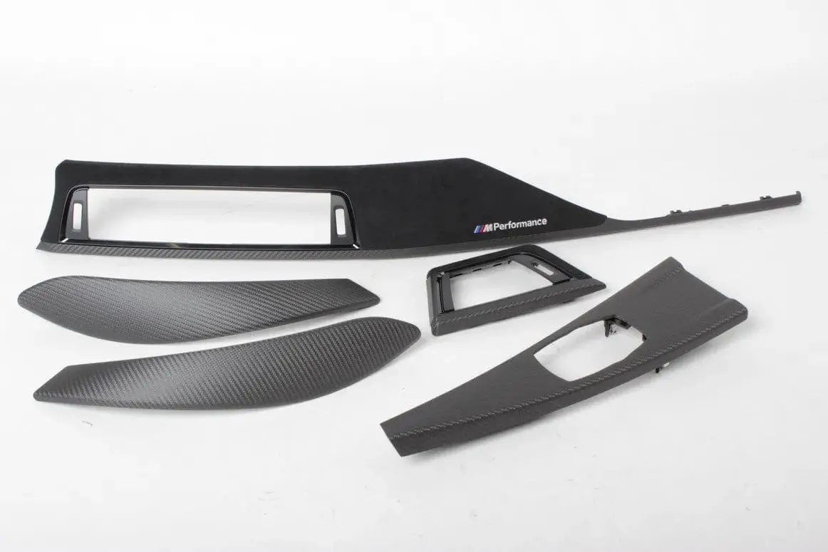 Genuine Bmw F32 4 Series M Performance Carbon Fiber And Alcantara Interior Trim Kit 1