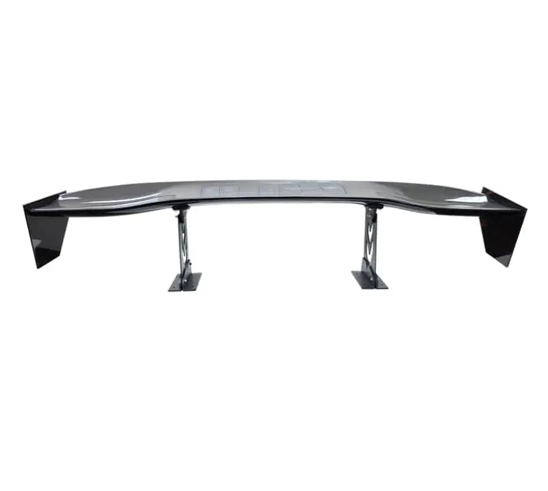 Nrg Carbon Fiber Spoiler - Universal (59In.) Nrg Logo Large End Plates 1