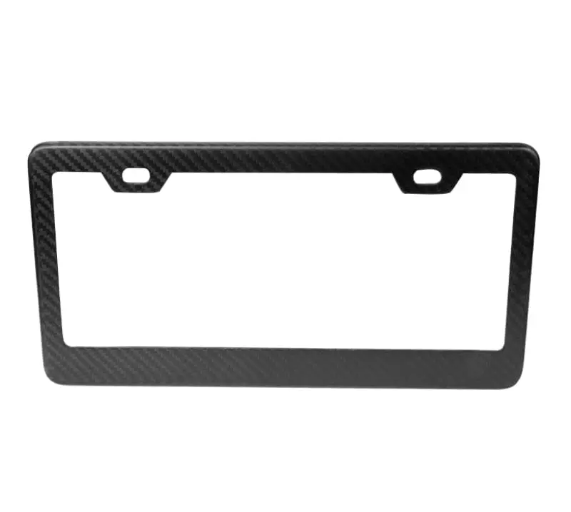 Nrg License Plate Frame - Dry Carbon Fiber 1
