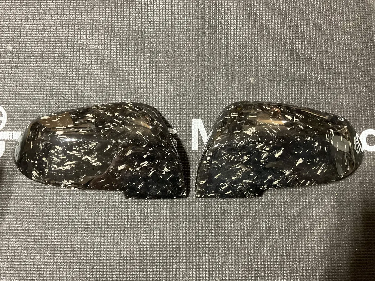 Open Box - Bmw F30 Oem-Style Forged Carbon Mirror Cap Replacements 1