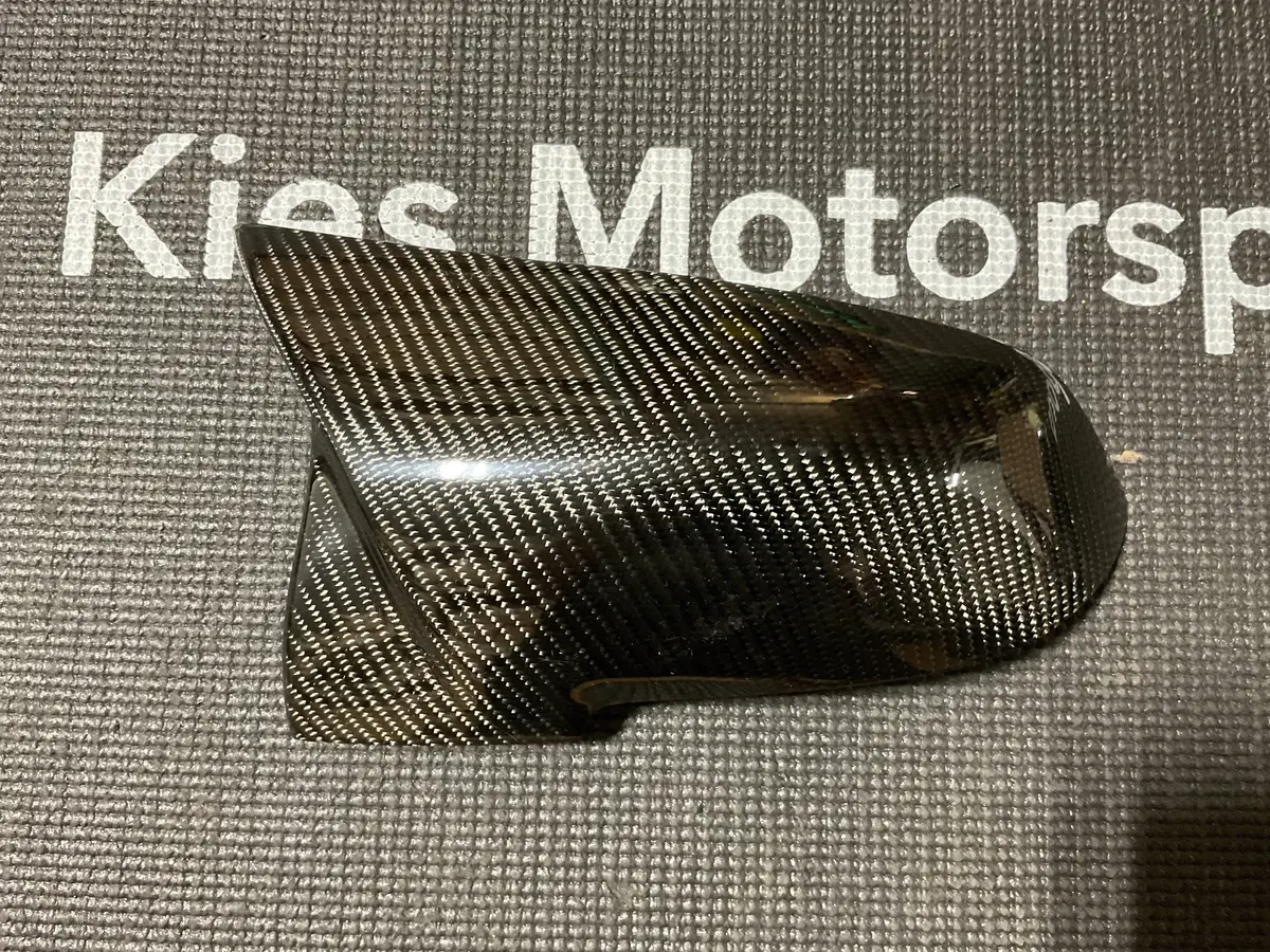 Open Box - Bmw F3x Wet Carbon Fiber Mirror Cap (Driver’S Side Only) 1