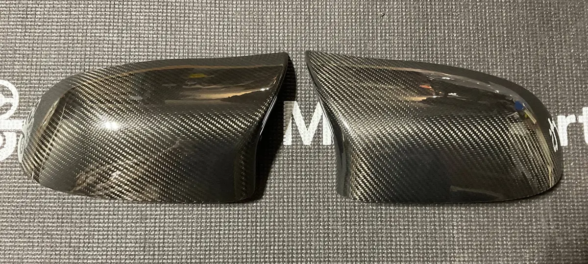 Open Box - Bmw X3 Xdrive35i/ F25 Lci Carbon Fiber M Style Replacement Mirror Caps 1