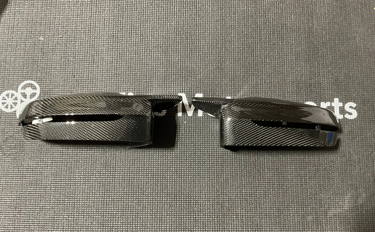 Open Box - Dahler G8x Carbon Fiber Mirror Cap Replacements 1