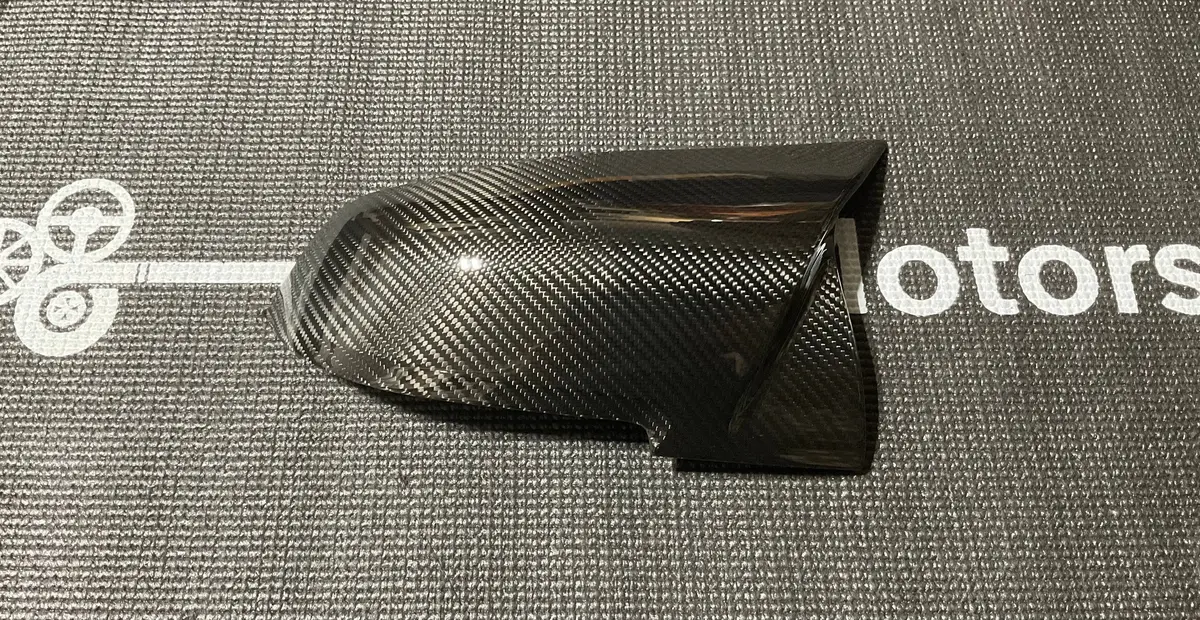 Open Box - Kies F30 M Style Mirror Cap (Passenger Side) Dry Carbon Fiber 1