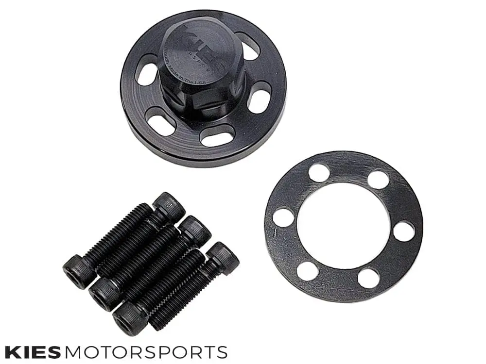 Open Box - Kies Motorsports Crank Bolt Lock For N54 (Black) 1