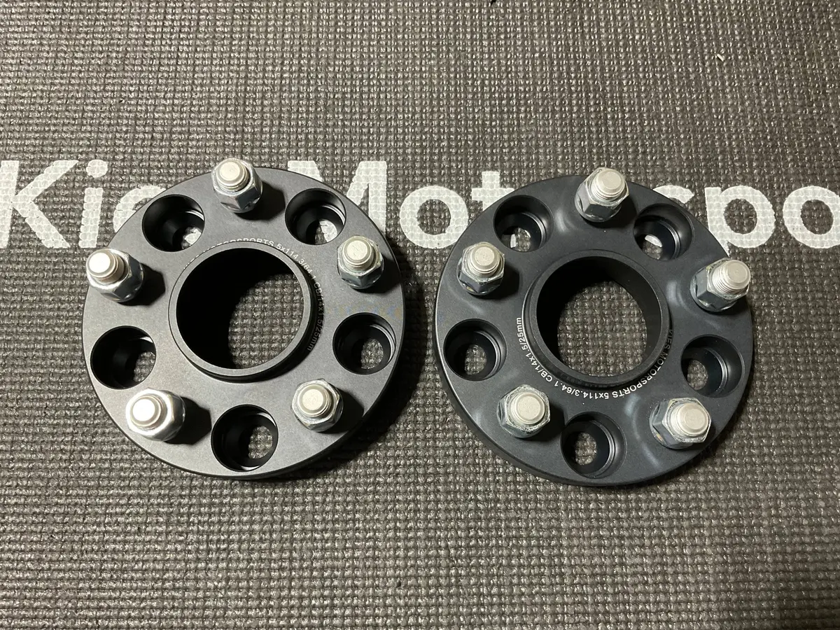 Open Box - Kies Spacers 5X114 Bolt Pattern (25Mm Thickness) Center Bore 64.1 1