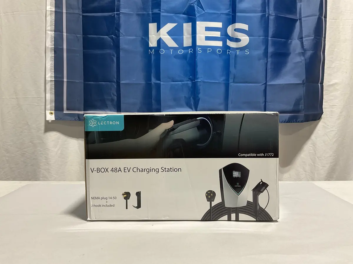 Open Box (Ev) - Lectron V-Box 240V 48A Electric Vehicle (Ev) Charging Station With Nema 14-50 Plug 1