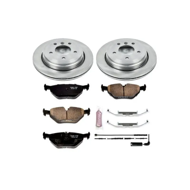 Power Stop 01-05 Bmw 325Xi Rear Autospecialty Brake Kit 1