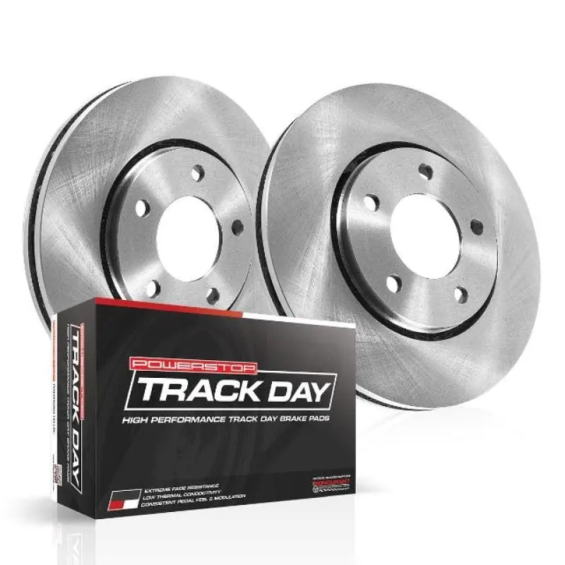 Power Stop 01-05 Bmw 325Xi Rear Track Day Brake Kit 2