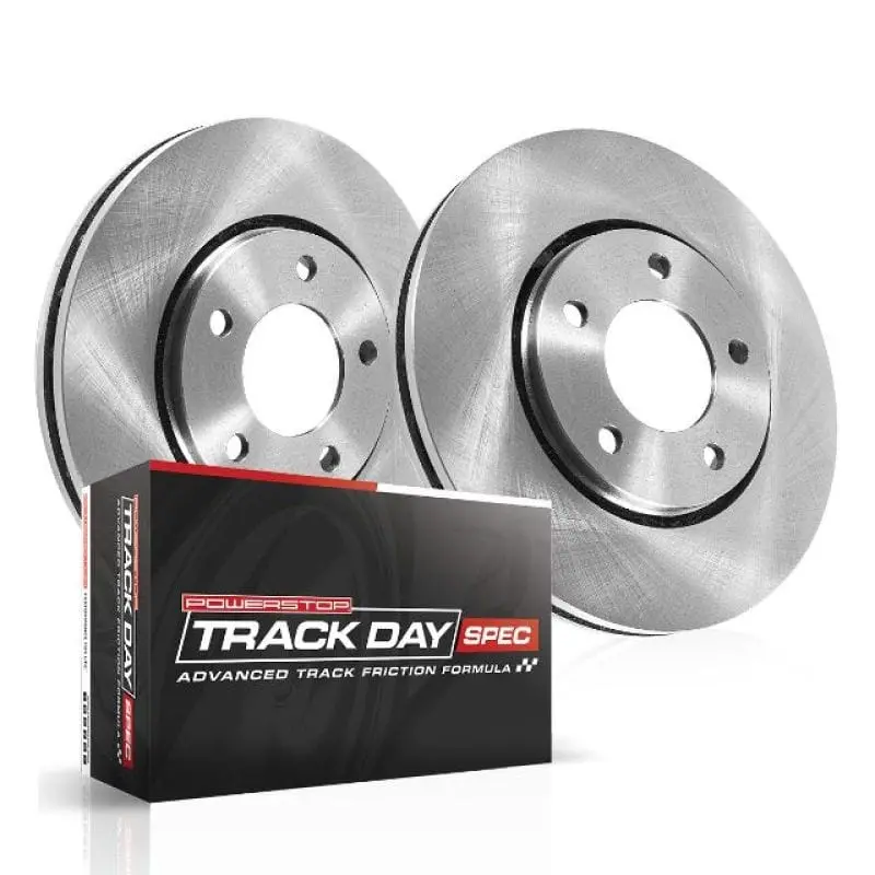Power Stop 01-05 Bmw 325Xi Rear Track Day Spec Brake Kit 2