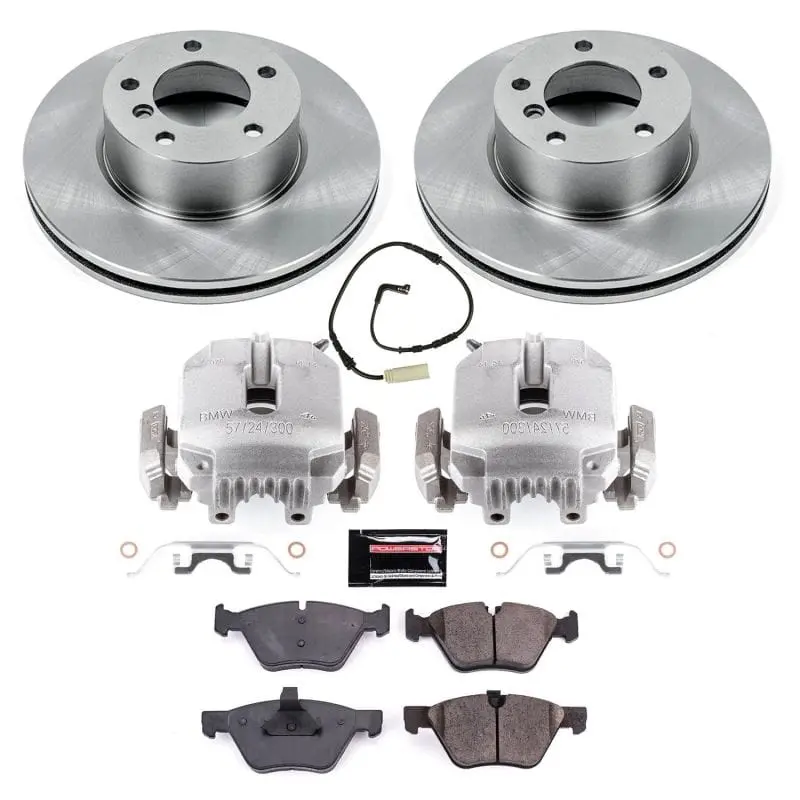 Power Stop 08-10 Bmw 128I Front Autospecialty Brake Kit W/Calipers 1