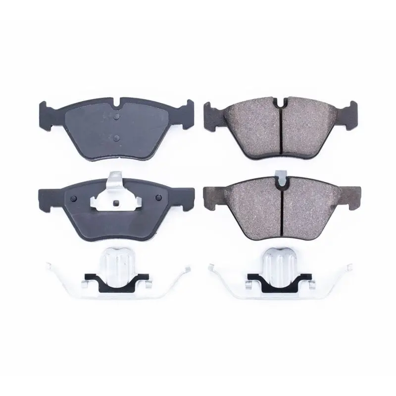 Power Stop 08-13 Bmw 128I Front Z17 Evo Ceramic Brake Pad W/Hardware 1