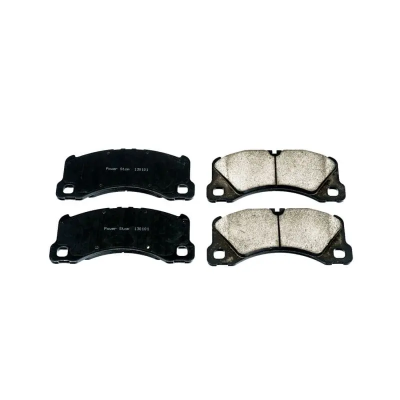 Power Stop 13-17 Porsche Cayenne Front Z16 Evolution Ceramic Brake Pads 1
