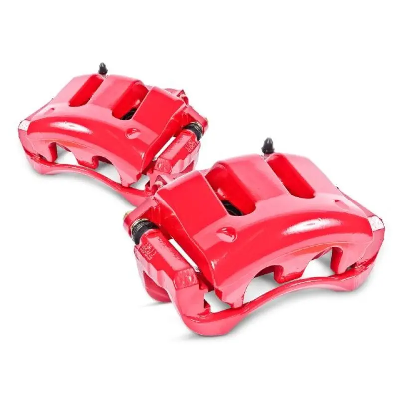 Power Stop 14-16 Bmw 228I Rear Red Calipers W/Brackets - Pair 2