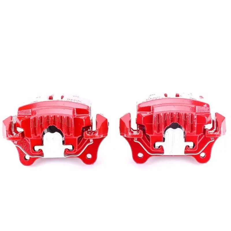 Power Stop 2006 Bmw 330I Front Red Calipers W/Brackets - Pair 1