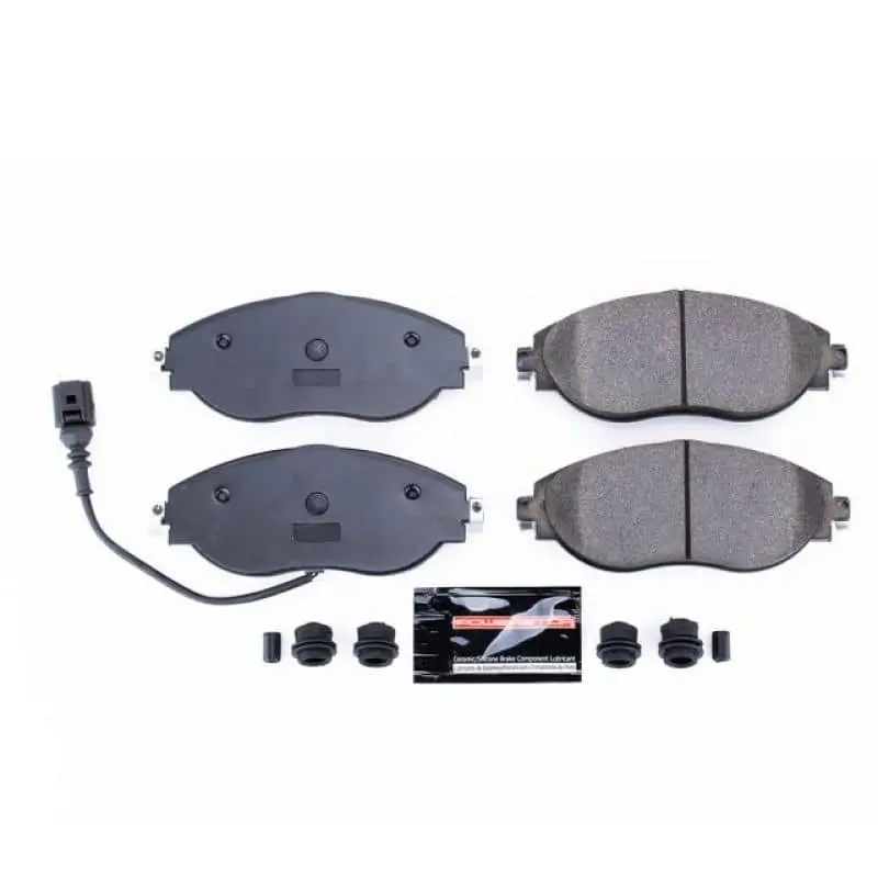 Power Stop 2019 Audi A3 Quattro Front Z23 Evolution Sport Brake Pads W/Hardware 1